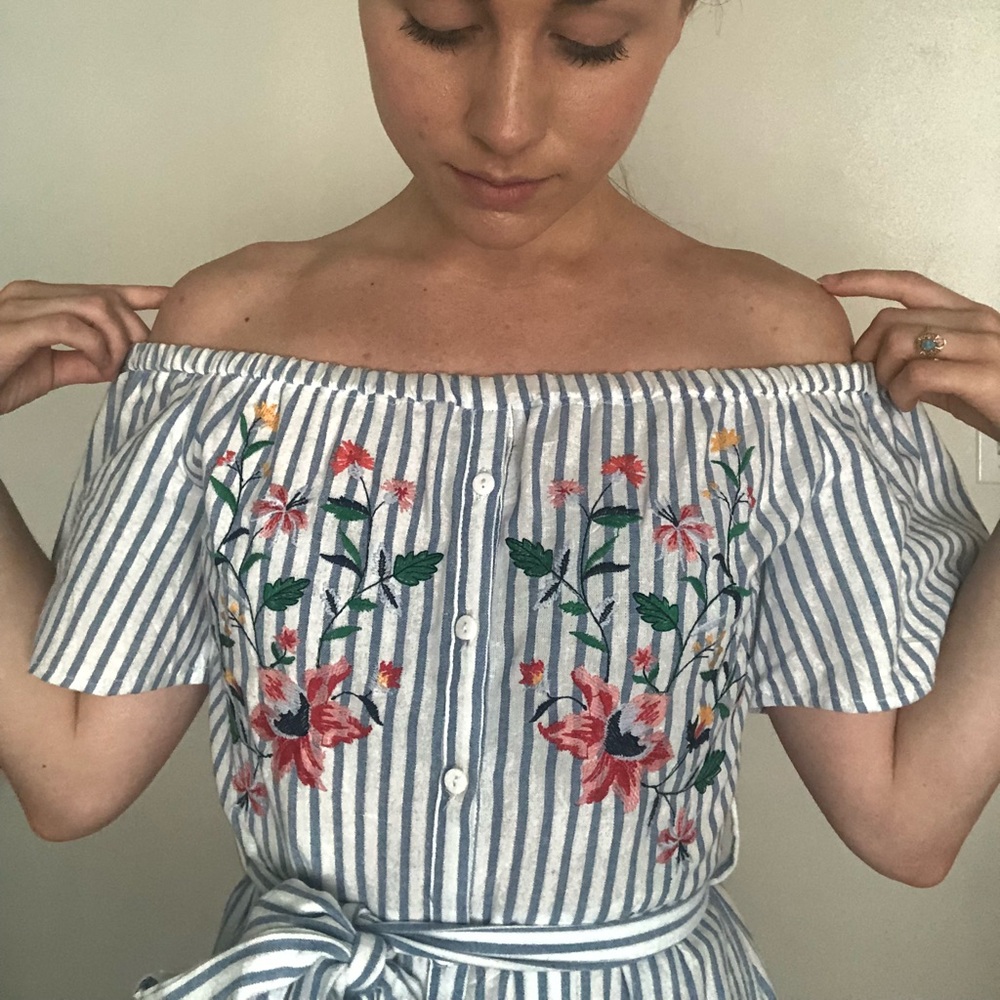 BEAUTIFUL tea length summer dress